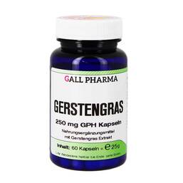 Abbildung: Gerstengras 250 mg GPH Kapseln Kapseln, 60 St PZN 06106521