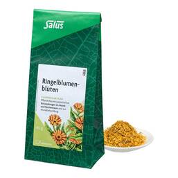 Abbildung: Ringelblumenblüten Arzneitee Calen.flos bio Salus 40 g, Tee PZN 06107791