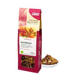 Abbildung: Sanddorn Früchtetee bio Salus Tee, 100 g PZN 06107851