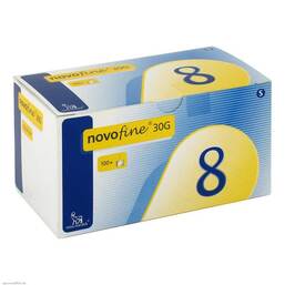 Abbildung: Novofine 8 Kanülen 0,30x8 mm 100 St, Kanüle PZN 06108282