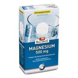 Abbildung: Gehe Balance Magnesium 500 mg Brausetabletten Brausetabletten, 2X10 St PZN 06113053