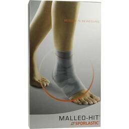 Abbildung: Malleo-Hit Sprunggelenkbandage Größe 3 platinum 07074 1 St, Bandage PZN 06114650