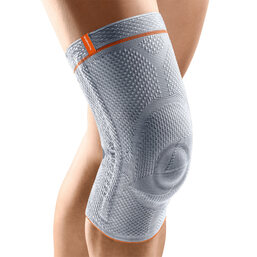 Abbildung: Genu-Hit Kniebandage Größe 6 platinum 1 St, Bandage PZN 06114756