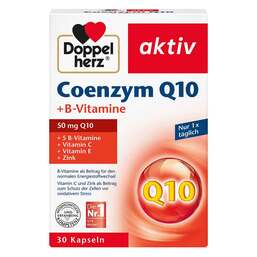 Abbildung: Doppelherz Coenzym Q10+B-Vitamine Kapseln Kapseln, 30 St PZN 06120484