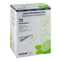 Abbildung: Lemon Mundpflege Sticks 25X3 St, Stäbchen PZN 06127813