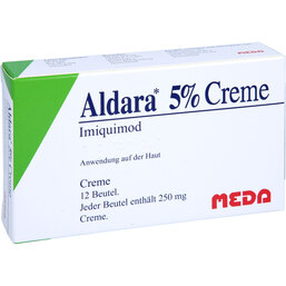 Abbildung: Aldara 5% Creme Sachets 12 St, Creme PZN 06132412