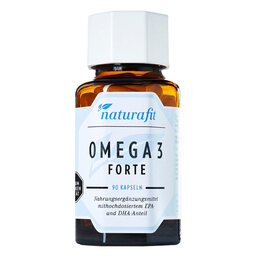 Abbildung: Naturafit Omega 3 forte Kapseln Kapseln, 90 St PZN 06134612