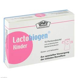 Abbildung: Lactobiogen Kinder Beutel Beutel, 15 St PZN 06138343