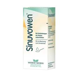 Abbildung: Sinuvowen Tropfen zum Einnehmen 50 ml, Mischung PZN 06143611