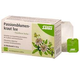 Abbildung: Passionsblumenkraut Tee Passifllorae her.bio Salus 15 St, Filterbeutel PZN 06145099
