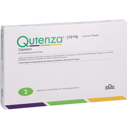 Abbildung: Qutenza 179 mg kutanes Pflaster 2 St, Pflaster PZN 06145538