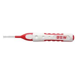 Abbildung: Edelwhite pro Interdentalbürste S 0,5 - 2,4mm rot 6 St, Zahnbürste PZN 06149039