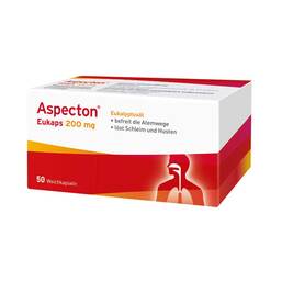 Abbildung: Aspecton Eukaps 200 mg Weichkapseln Weichkapseln, 50 St PZN 06149140
