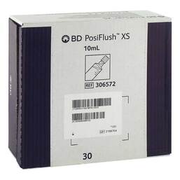 Abbildung: BD Posiflush XS Spülsystem Fertigspritzen 30X10 ml, Fertigspritzen PZN 06149973