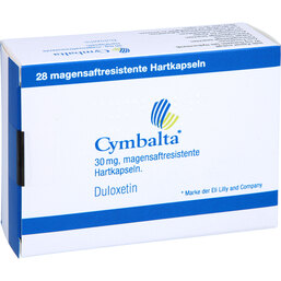 Abbildung: Cymbalta 30 mg magensaftresistente Hartkapseln 28 St, Magensaftresistente Hartkapseln PZN 06152254