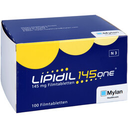 Abbildung: Lipidil 145 one Filmtabletten 100 St, Filmtabletten PZN 06152308