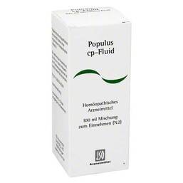 Abbildung: Populus CP. Fluid Lösung Lösung, 100 ml PZN 06153130