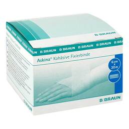 Abbildung: Askina Fixierbinde 20mx6cm kohäsiv 1 St, Binden PZN 06158222