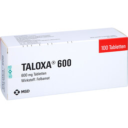 Abbildung: Taloxa 600 Tabletten 100 St, Tabletten PZN 06159196