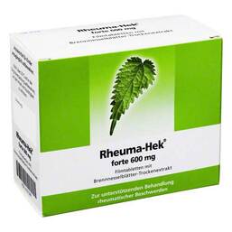 Abbildung: Rheuma Hek forte 600 mg Filmtabletten Filmtabletten, 100 St PZN 06161247