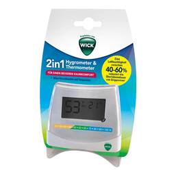 Abbildung: WICK 2 in 1 Hygrometer und Thermometer 1 St PZN 06176007