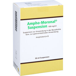 Abbildung: Ampho Moronal Suspension 100 50 ml, Suspension PZN 06193974