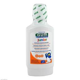 Abbildung: GUM Junior Mundspülung mit Calcium Orange 7 - 12 J. Spüllösung, 300 ml PZN 06194614