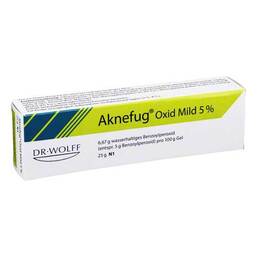 Abbildung: Aknefug oxid mild 5% Gel 25 g, Gel PZN 06302363
