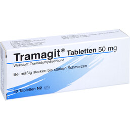 Abbildung: Tramagit Tabletten 30 St, Tabletten PZN 06305752