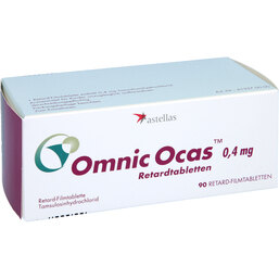 Abbildung: Omnic Ocas 0,4 mg Retardtabletten 90 St, Retard-Tabletten PZN 06308348