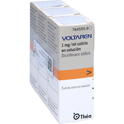 Abbildung: Voltaren Ophtha Augentropfen 3X5 ml, Augentropfen PZN 06309738