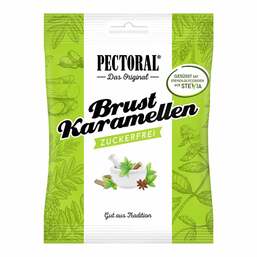 Abbildung: Pectoral Brustkaramellen zuc Bonbons, 60 g PZN 06310523