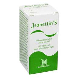 Abbildung: Jsonettin S Tabletten Tabletten, 150 St PZN 06310575