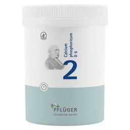 Abbildung: Biochemie Pflüger 2 Calcium phosphoricum D 6 Tabletten Tabletten, 1000 St PZN 06318795