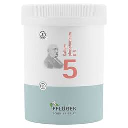 Abbildung: Biochemie Pflüger 5 Kalium phosphoricum D 6 Tabletten Tabletten, 1000 St PZN 06319257