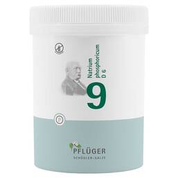 Abbildung: Biochemie Pflüger 9 Natrium phosphoricum D 6 Tabletten Tabletten, 1000 St PZN 06319659