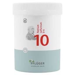 Abbildung: Biochemie Pflüger 10 Natrium sulfuricum D 6 Tabletten Tabletten, 1000 St PZN 06319694