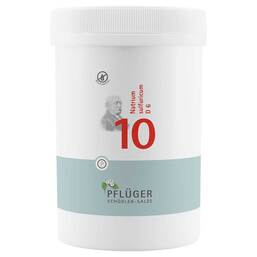 Abbildung: Biochemie Pflüger 10 Natrium sulfuricum D 6 Tabletten Tabletten, 4000 St PZN 06319702