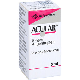 Abbildung: Acular 5 mg / ml Augentropfen 5 ml, Augentropfen PZN 06319754