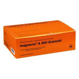 Abbildung: Magnerot A 500 Beutel Granulat Granulat, 100 St PZN 06321308