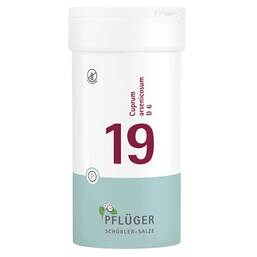 Abbildung: Biochemie Pflüger 19 Cuprum arsenic.D 6 Tabletten Tabletten, 400 St PZN 06322578