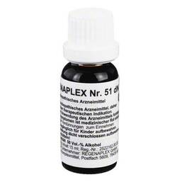 Abbildung: Regenaplex Nr.51 dN Tropfen Tropfen, 15 ml PZN 06324181