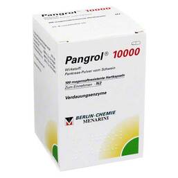 Abbildung: Pangrol 10000 Hartkapseln mit magensaftresistent überzogene Pell. 100 St, Hartkapseln mit magensaftresistent überzogenen Pellets PZN 06324956