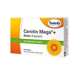 Abbildung: Carotin Mega + Selen Kapseln Kapseln, 30 St PZN 06325080
