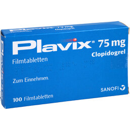 Abbildung: Plavix Filmtabletten 100 St, Filmtabletten PZN 06326292
