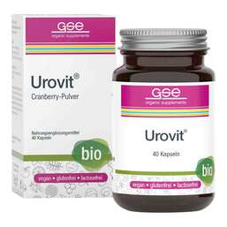 Abbildung: Urovit Kapseln Bio Kapseln 40 St, Kapseln PZN 06326748