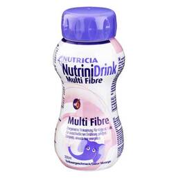 Abbildung: Nutrini Drink Multi Fibre Erdbeergeschmack 200 ml, Flüssigkeit PZN 06327481