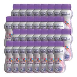 Abbildung: Nutrini Drink Multi Fibre Erdbeergeschmack 32X200 ml, Flüssigkeit PZN 06327498