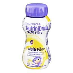 Abbildung: Nutrini Drink Multi Fibre Bananengeschmack 200 ml, Flüssigkeit PZN 06327506