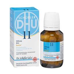 Abbildung: Biochemie DHU 11 Silicea D 12 Karto Tabletten Tabletten, 200 St PZN 06329273